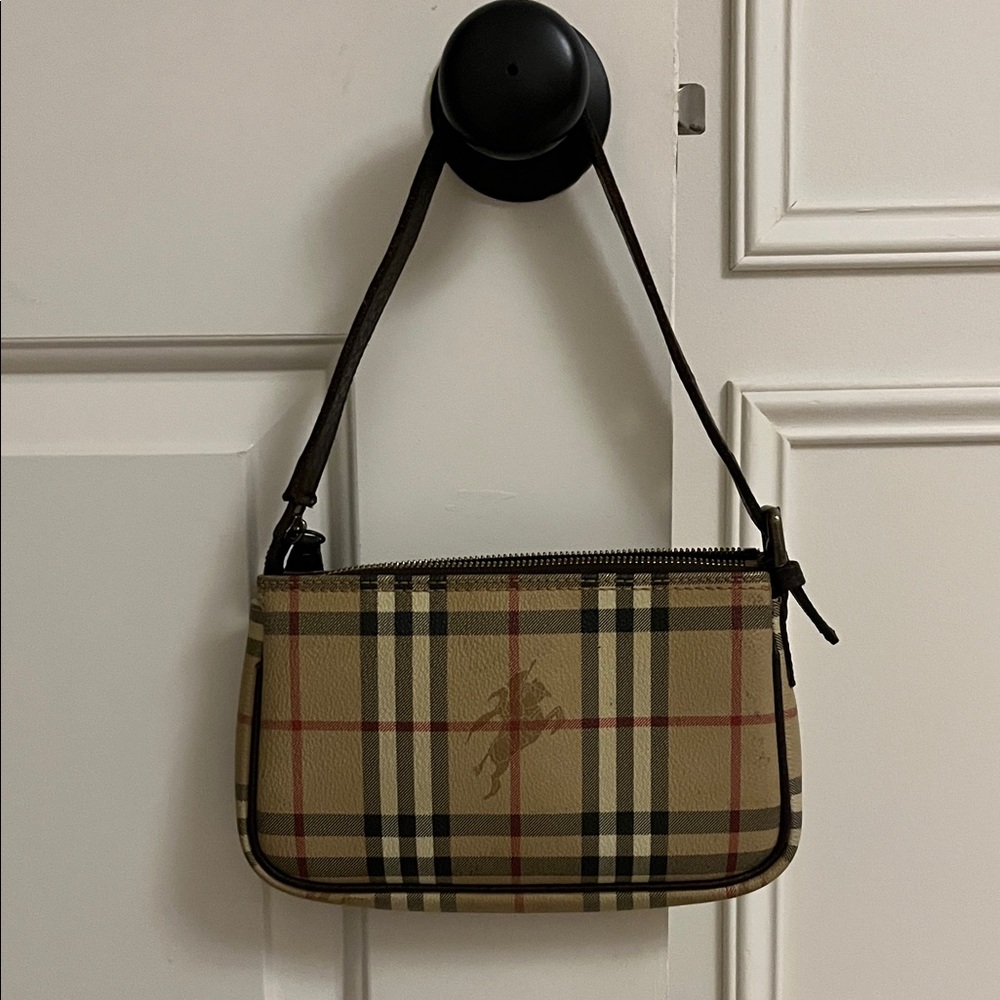 Burberry Plaid Shoulder Bag